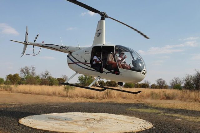 Safari vol en helicoptere