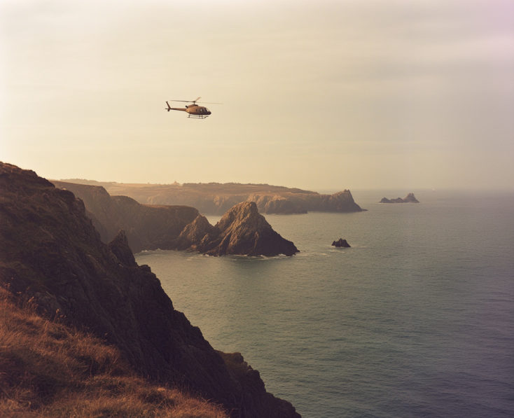 hélicoptère belle ile en mer