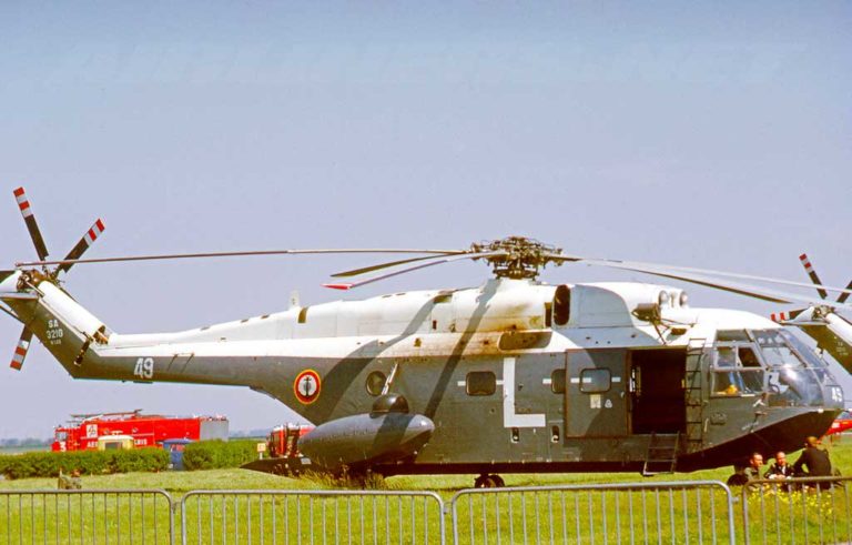 Aerospatiale SA321 Super Frelon: transport et sauvetage