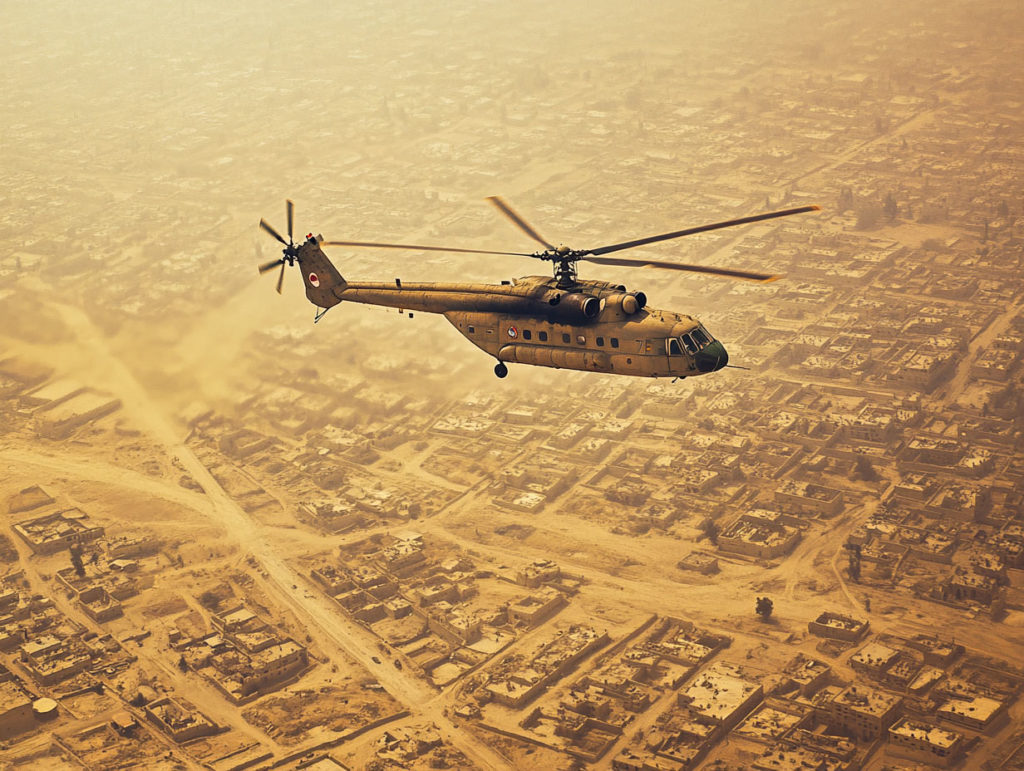 Quand la Syrie utilise les hélicoptères Mil Mi-14 comme bombardiers